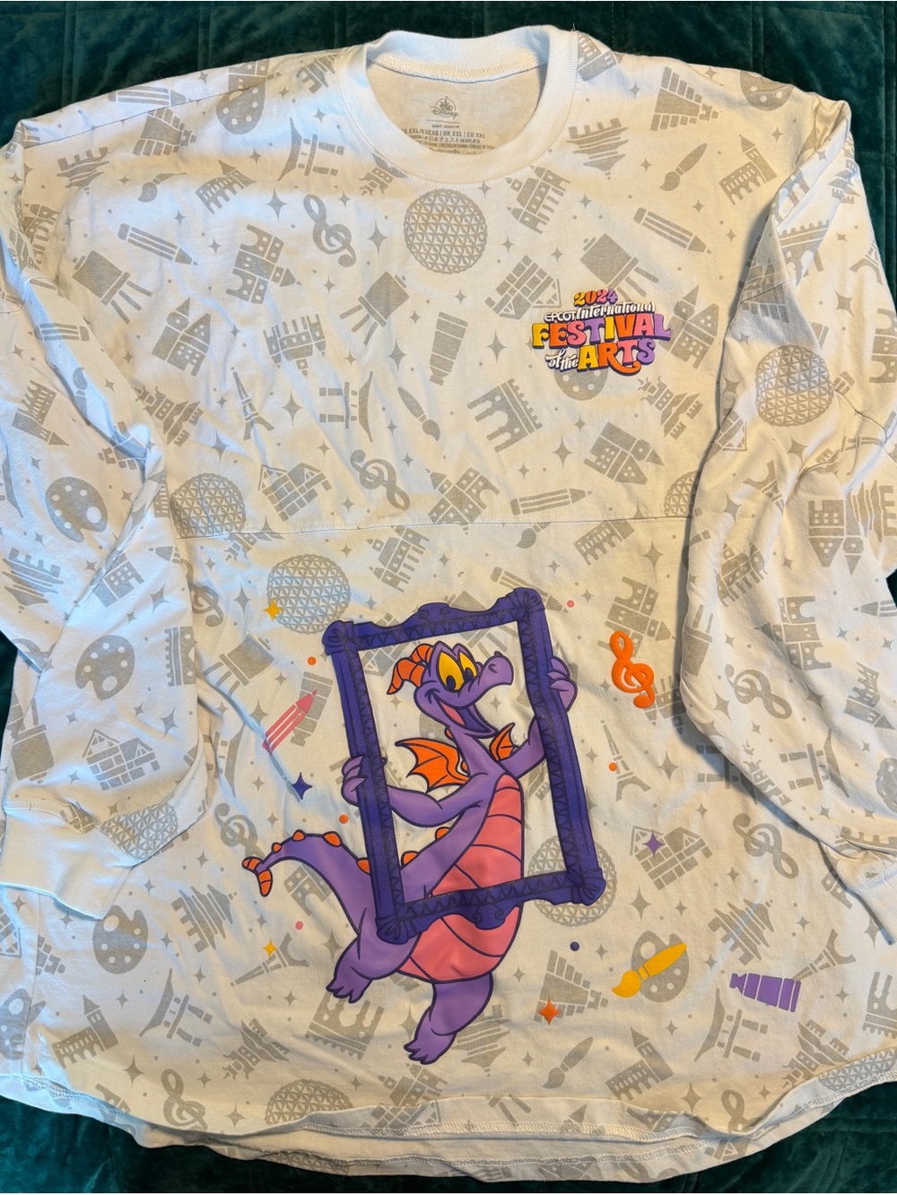 Disney Figment Spirit Jersey - 2024 Festival of the Arts unisex size XXL